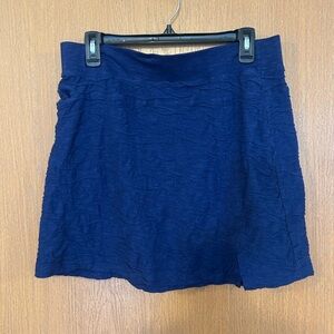 Toad & Co. Samba Wave Skirt Breton Blue Organic Cotton Large